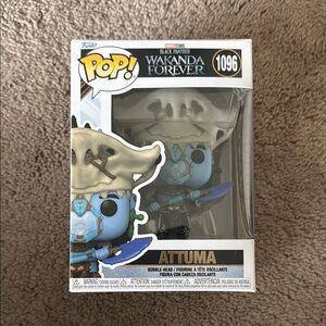 Funko Pop! Wakanda Forever Attuma Blue and Gray Figure
